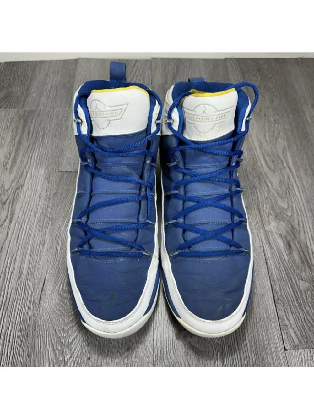 Jordan 9.5 Team “Blue Ribbon” Basketball Shoes Men Size 13.5  314308-102